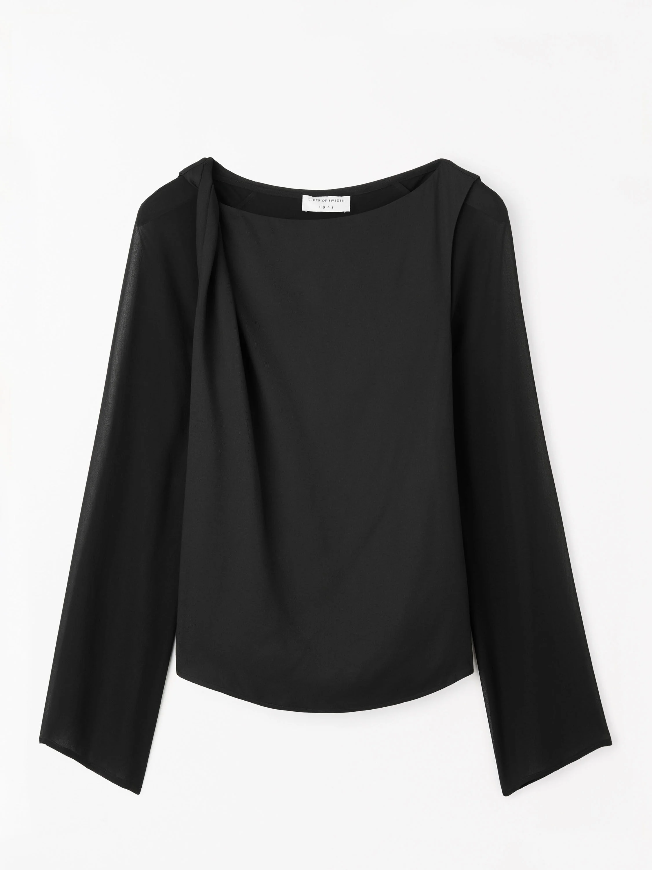 Edna Drapy Viscose Blouse - 1