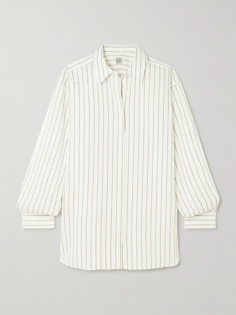 Striped Voile Shirt 1