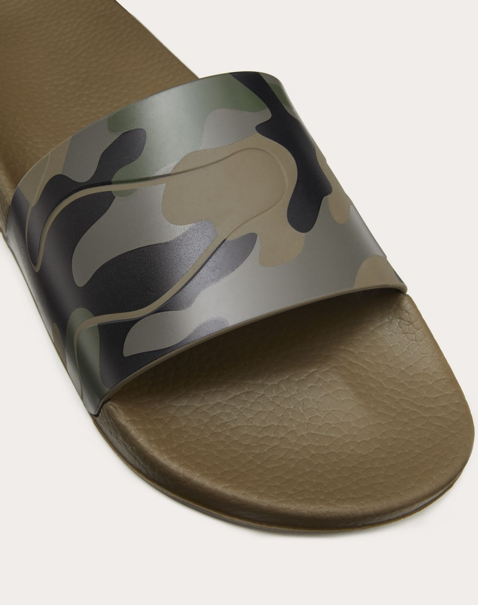 CAMOUFLAGE RUBBER SLIDER SANDAL - 5