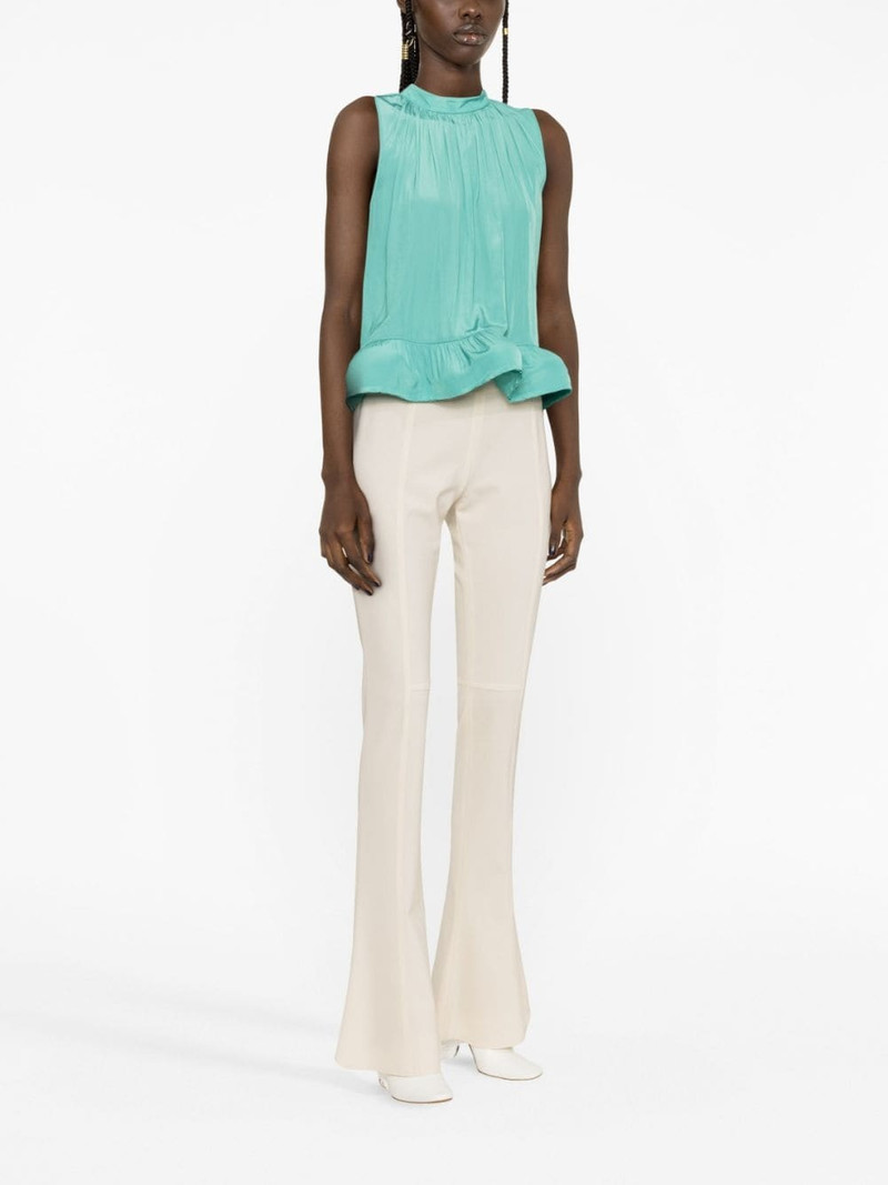 ruffle-hem blouse 4