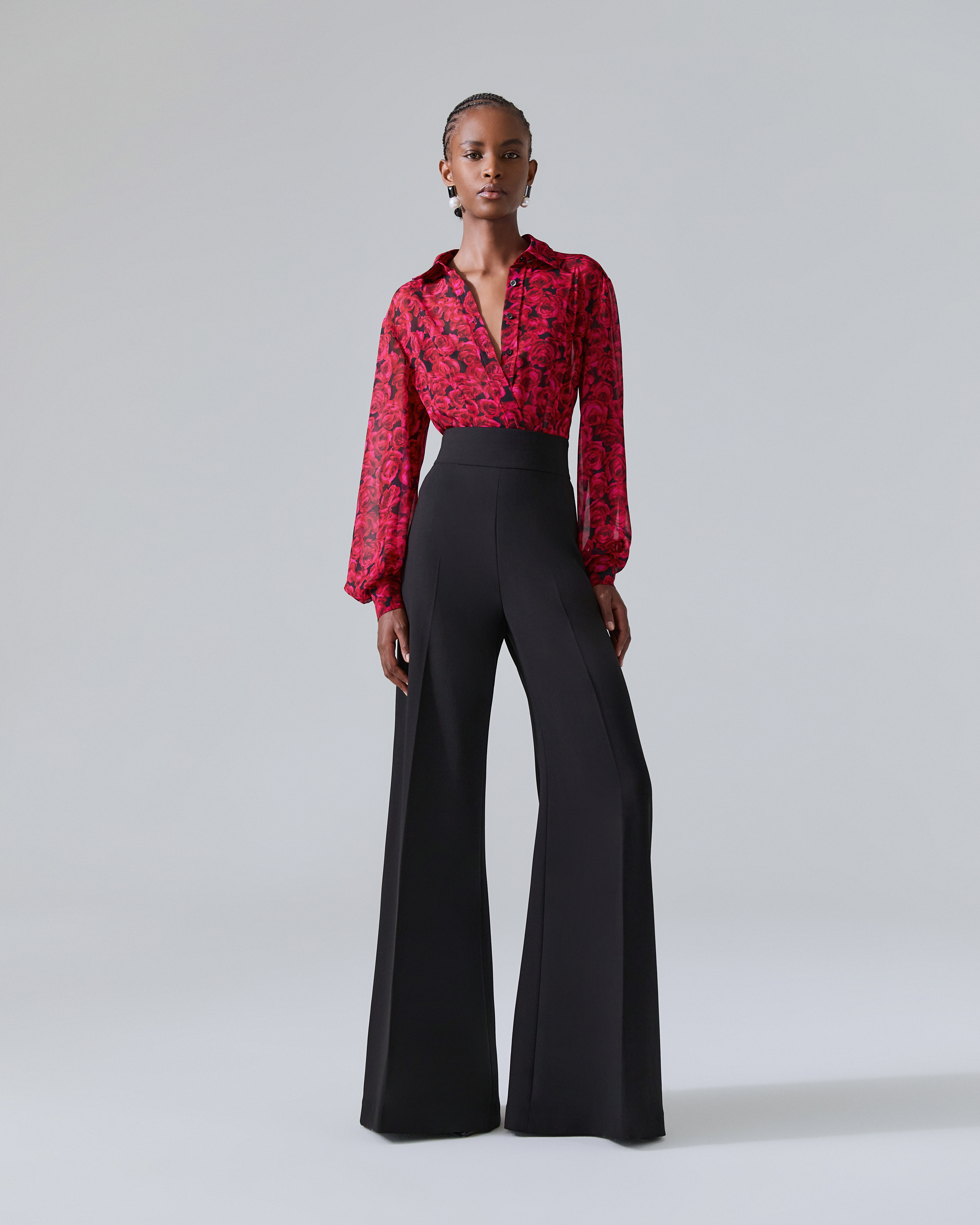 High-Rise Wide-Leg Pants - 2