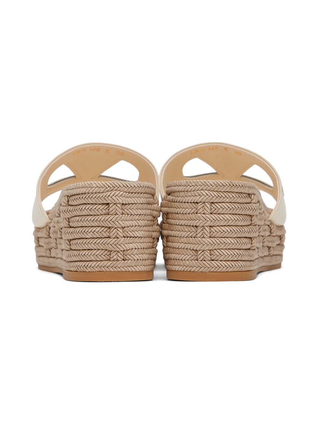 Off-White VLogo Cutout Sandals - 2