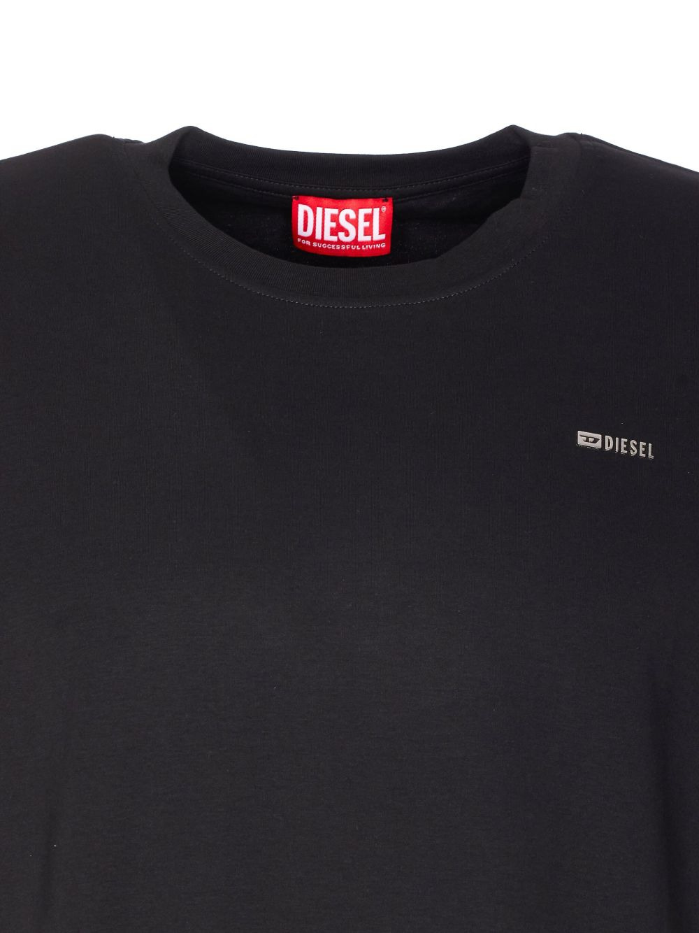 crew-neck logo-plaque T-shirt - 4
