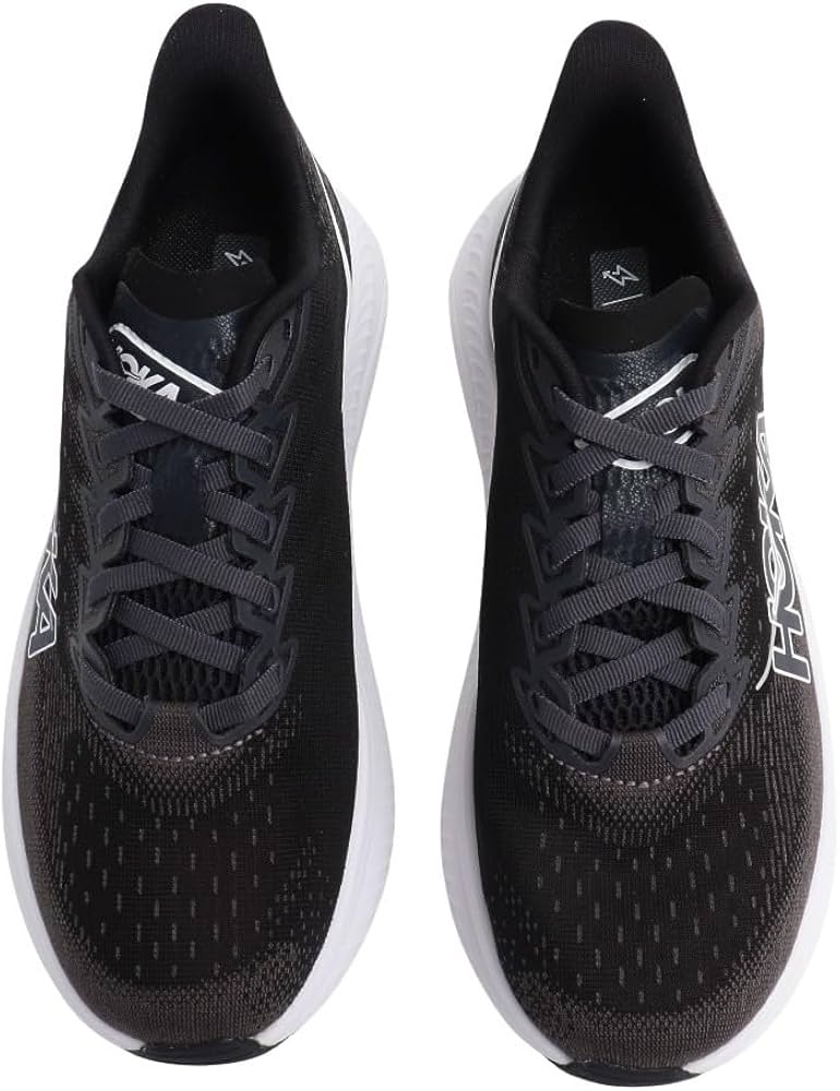 (WMNS) HOKA ONE ONE Mach 6 'Black White' 1147810-BWHT - 4
