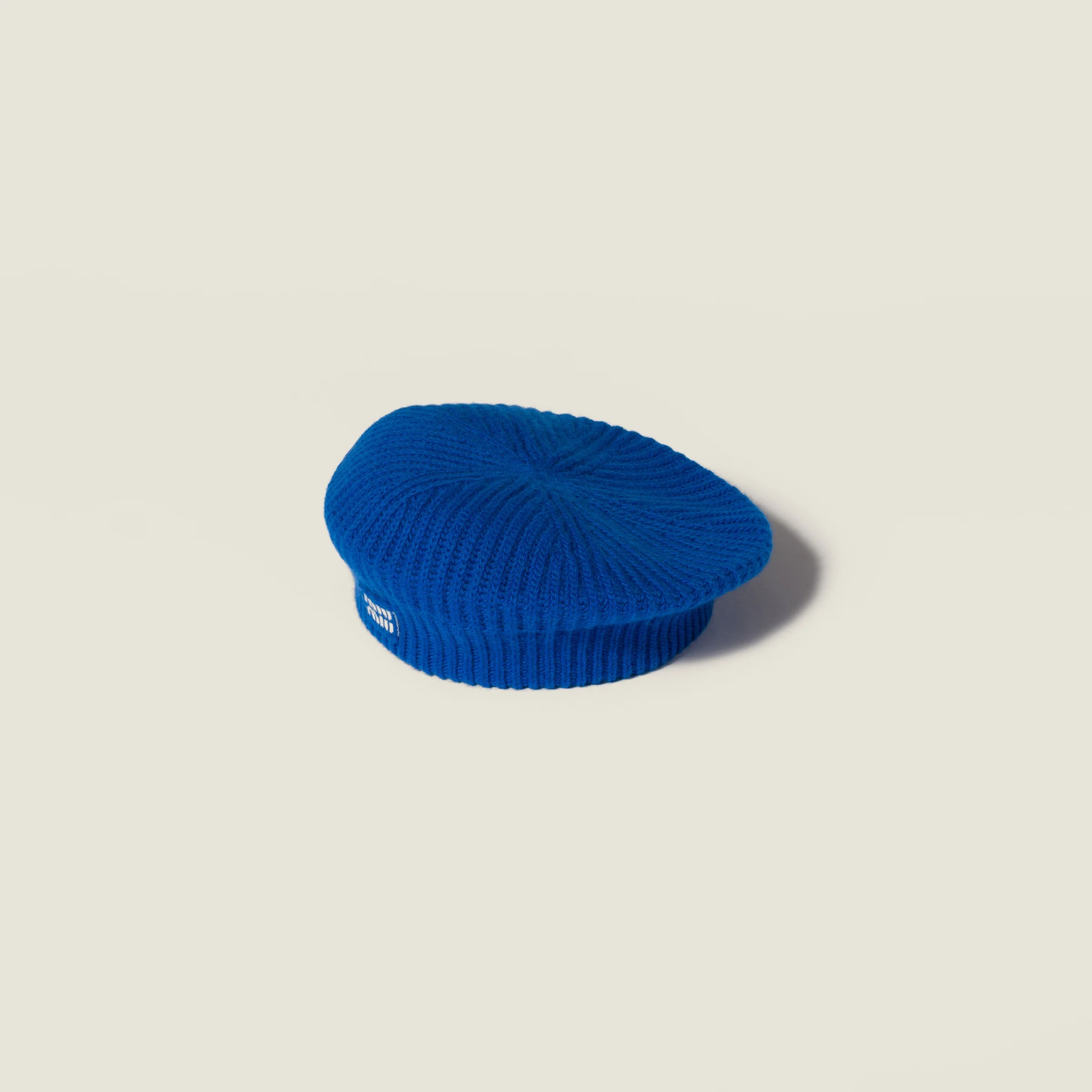 Wool and cashmere beret - 1