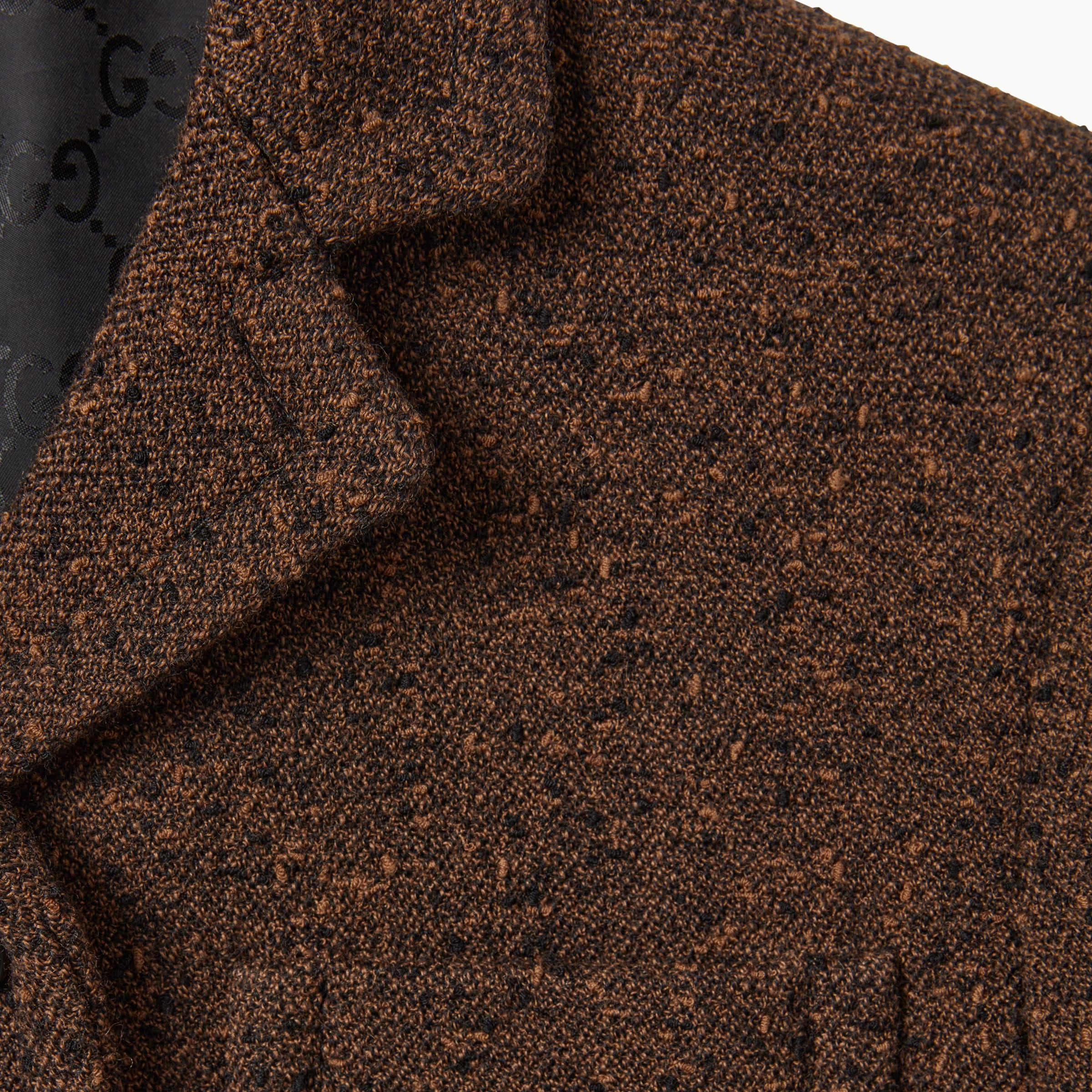 Seeded wool jacket - 6