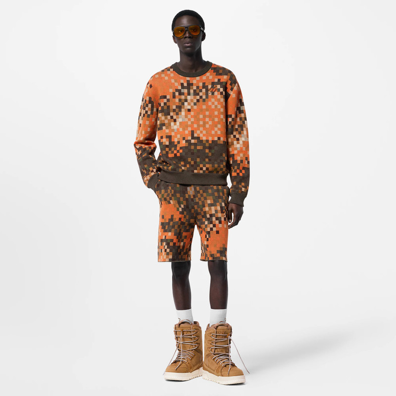 Louis Vuitton Jacquard Cotton Shorts outlook