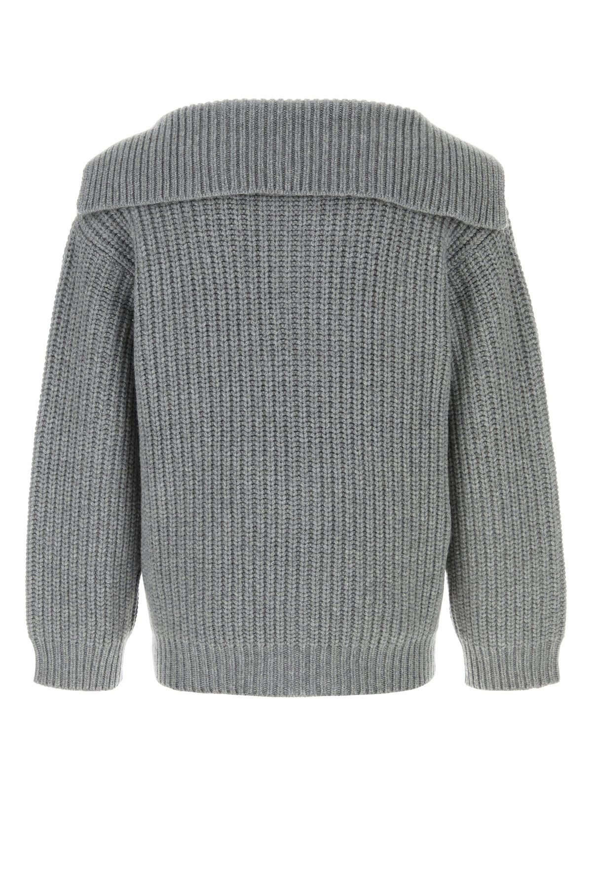 Grey cashmere sweater - 2