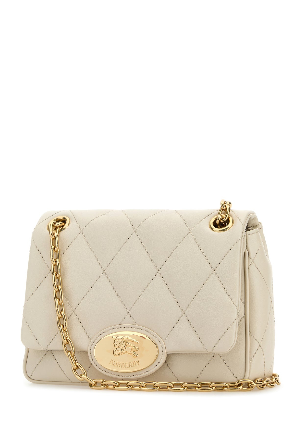 Ivory leather small Strand shoulder bag - 2