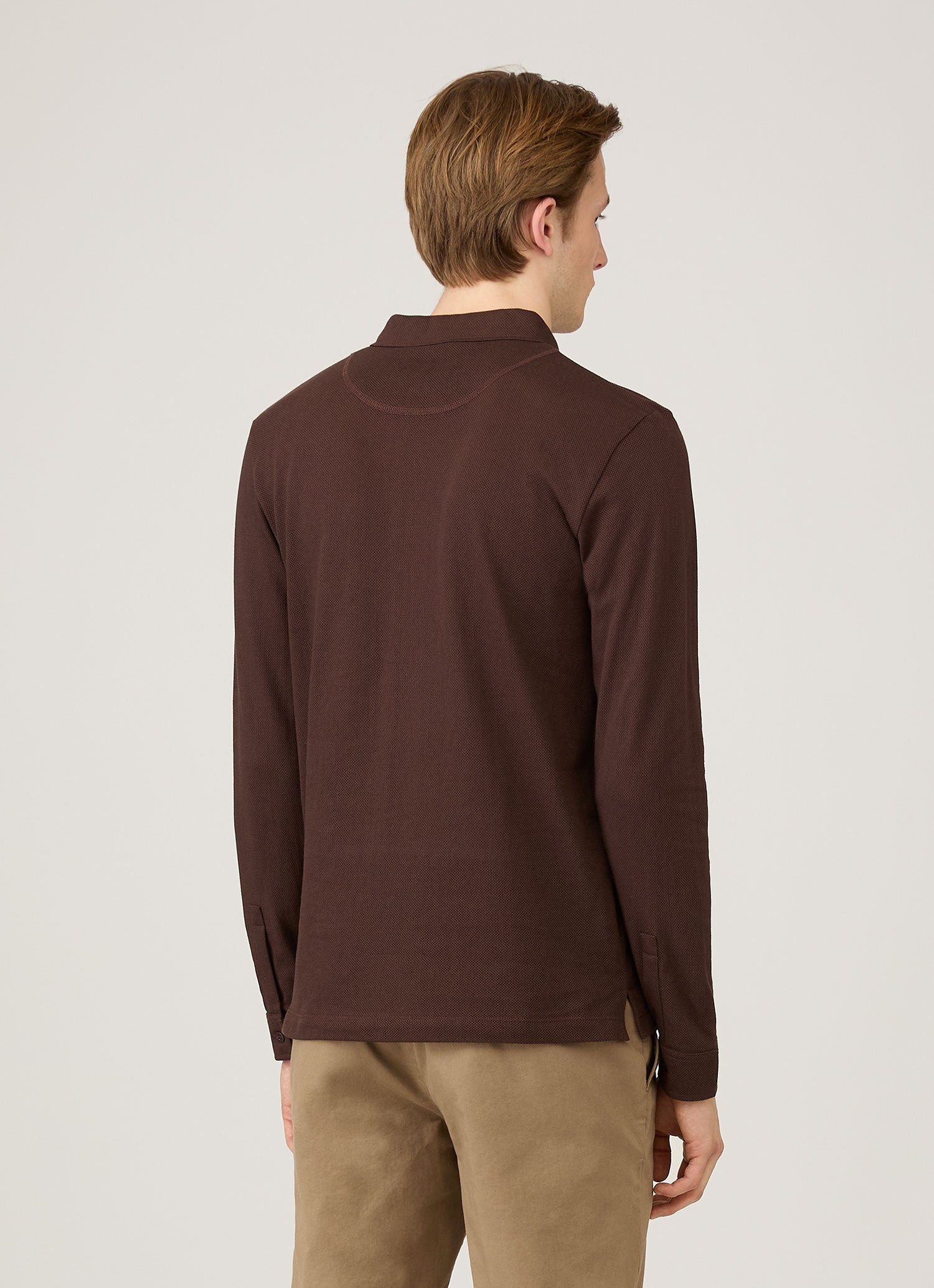 Long Sleeve Riviera Polo Shirt - 5