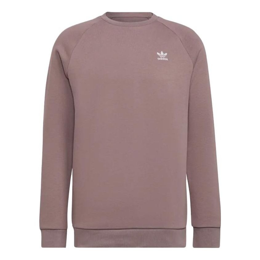 adidas Adicolor Trefoil Crewneck Sweatshirt 'Purple Mauve' HJ7991 - 1