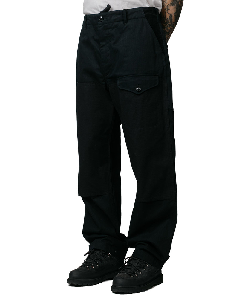 Engineered Garments Field Pant Black Cotton Herringbone Twill outlook