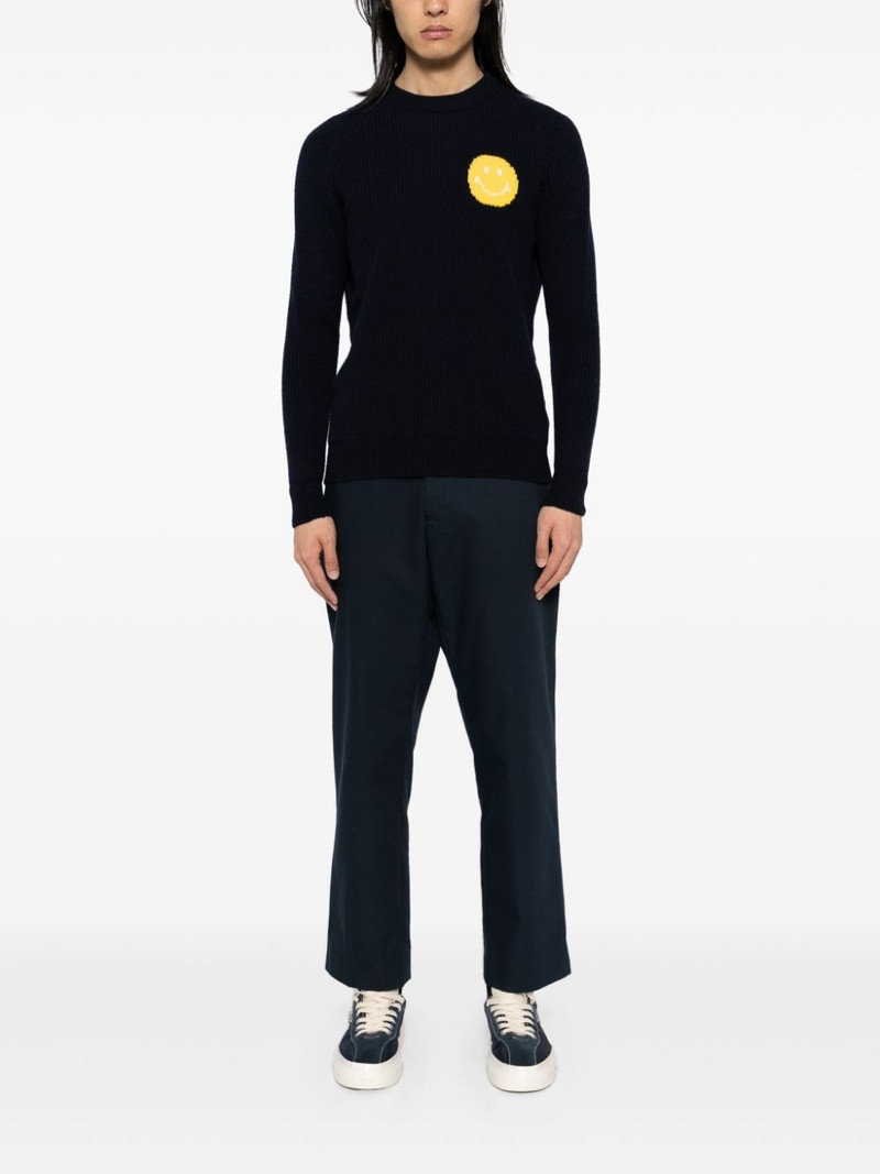 Joshua Sanders fisherman's smile crew-neck jumper outlook