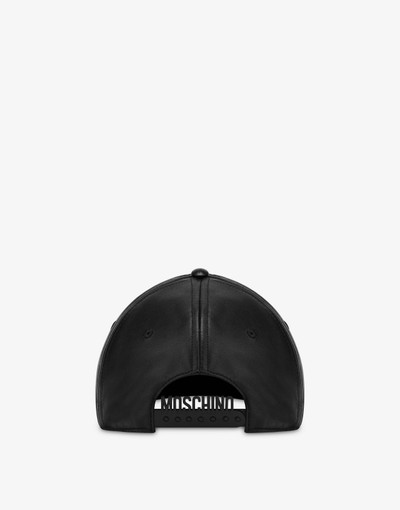 Moschino LETTERING LOGO NAPPA HAT outlook