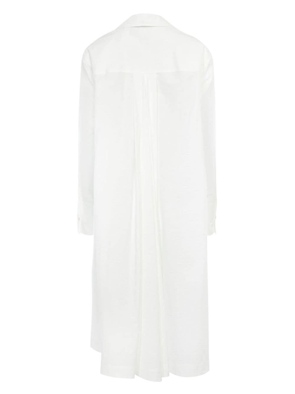 cotton-blend dress - 2