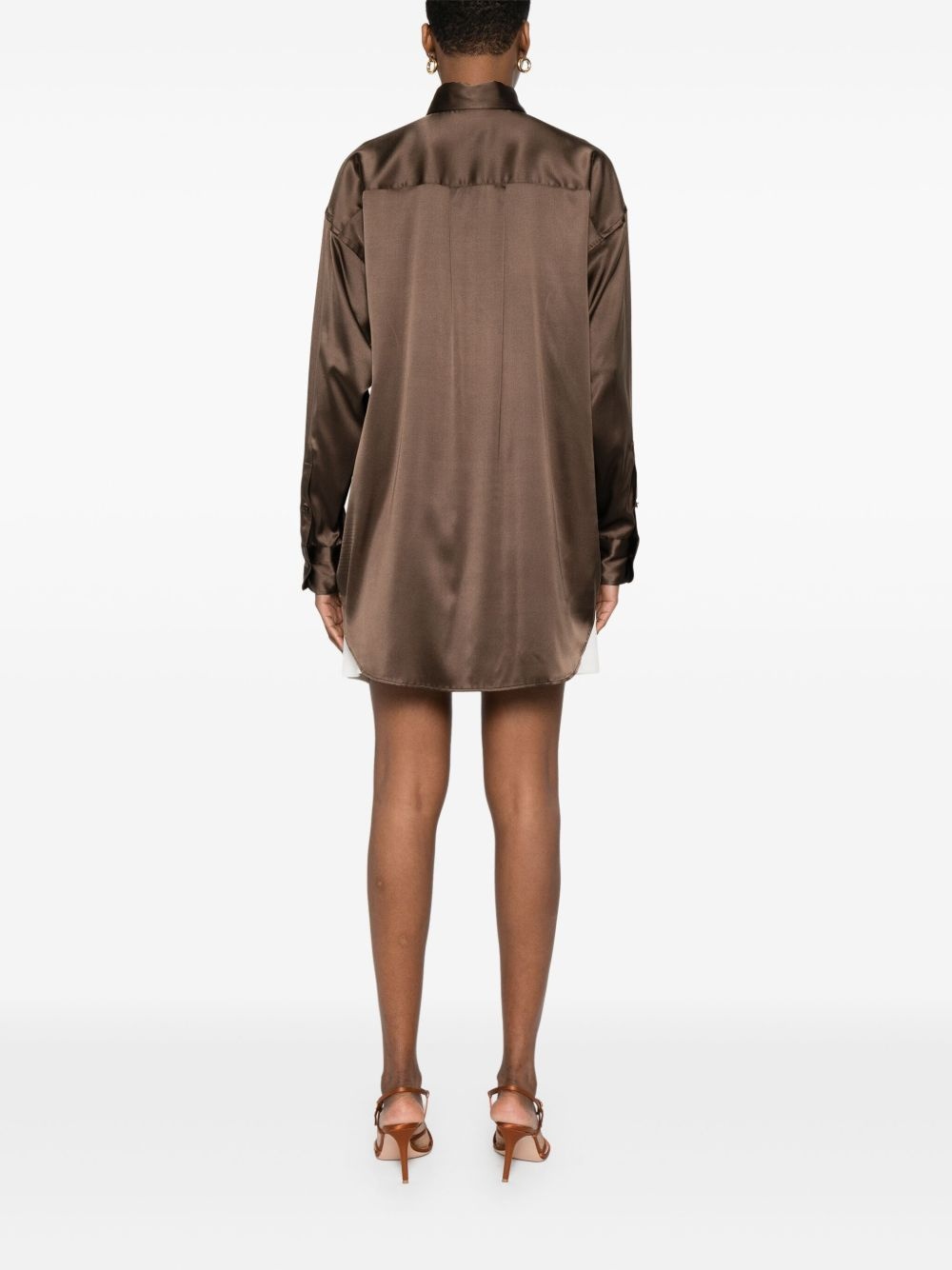 satin shirt - 4