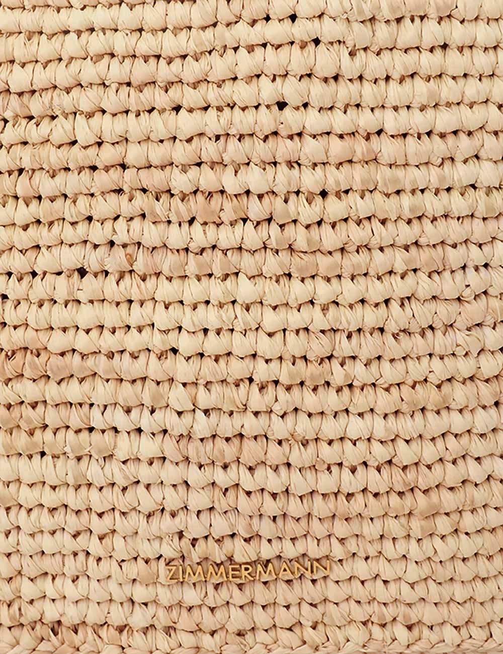 ZIMMERMANN RAFFIA BUCKET - 7