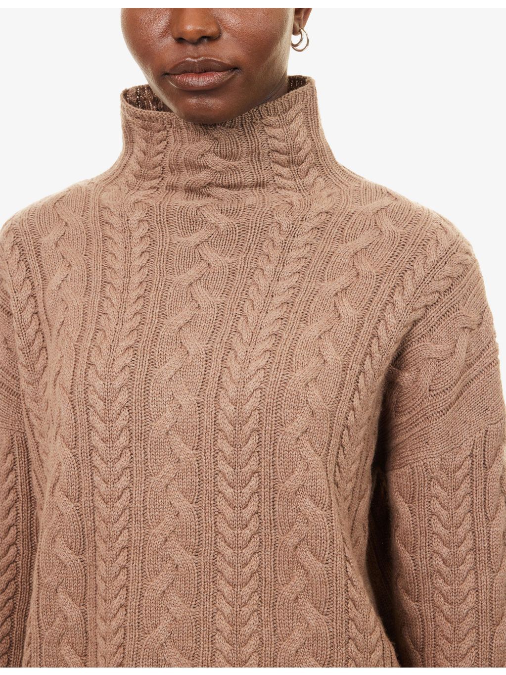 Mock-Neck Genova Wool-And-Cashmere Knit Jumper - 5