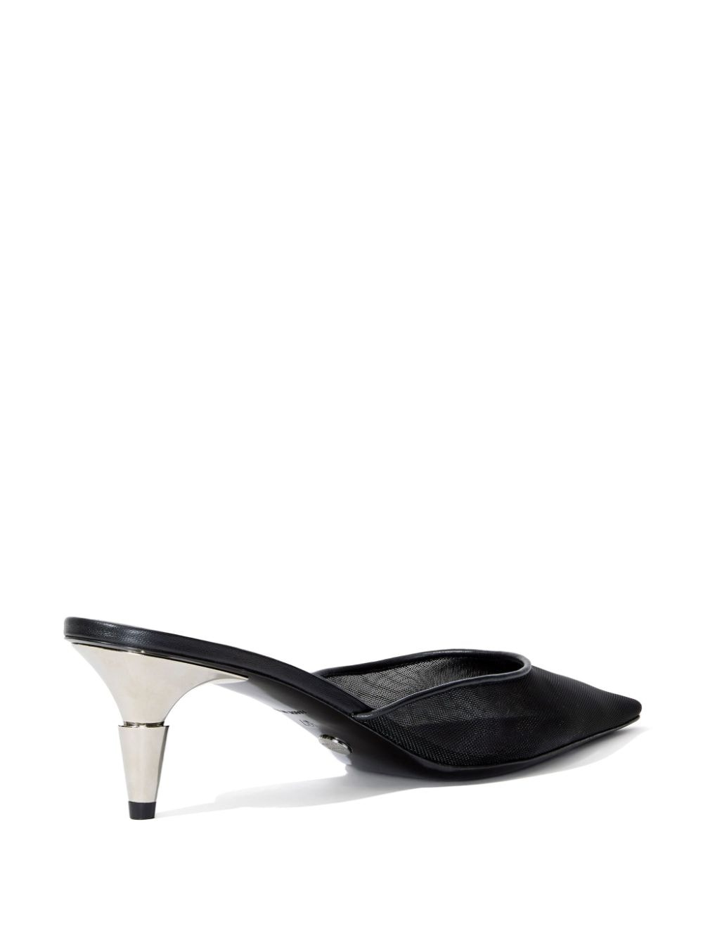 Spike 60mm leather mules - 3