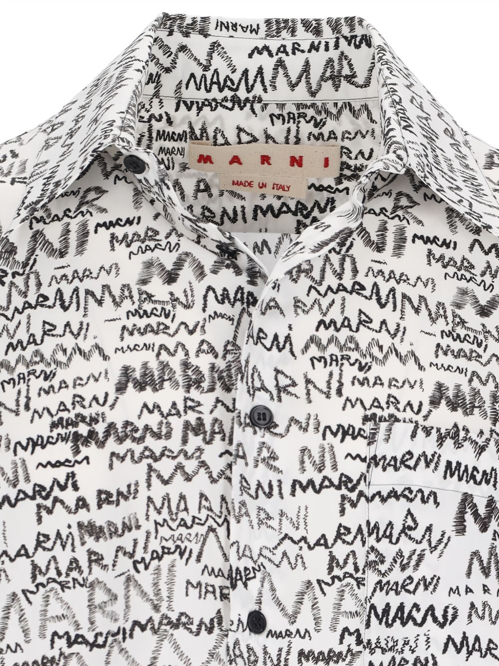 logo-scribble shirt - 3