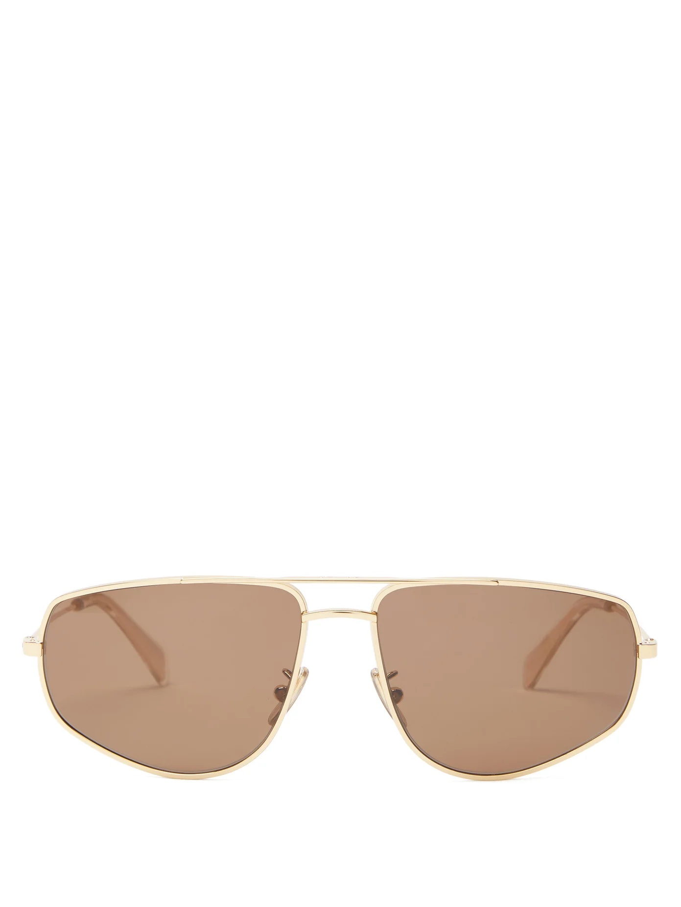 Aviator metal sunglasses - 1