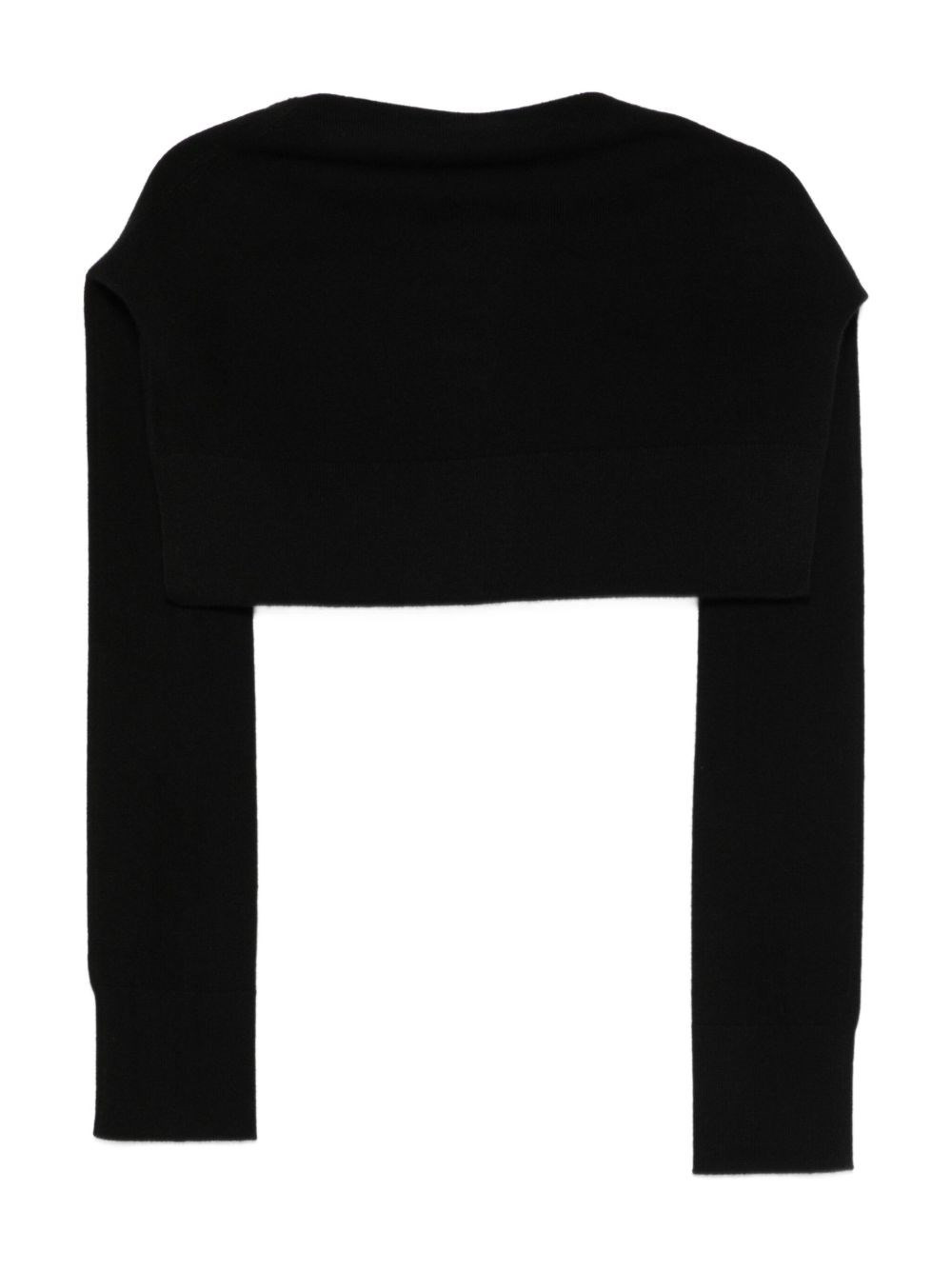 Cashmere sleeved scarf - 3
