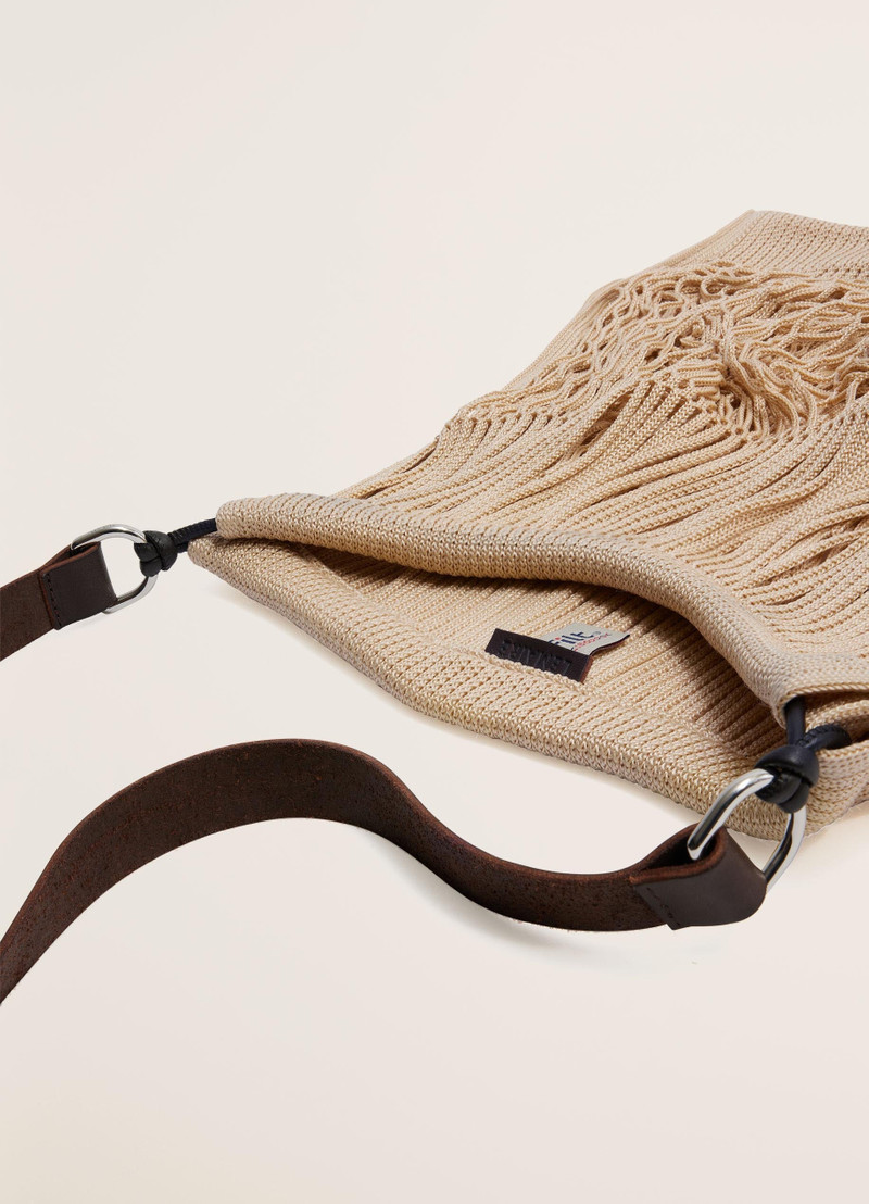 LARGE CROSSBODY FILT NET SHOPPING BAG 3