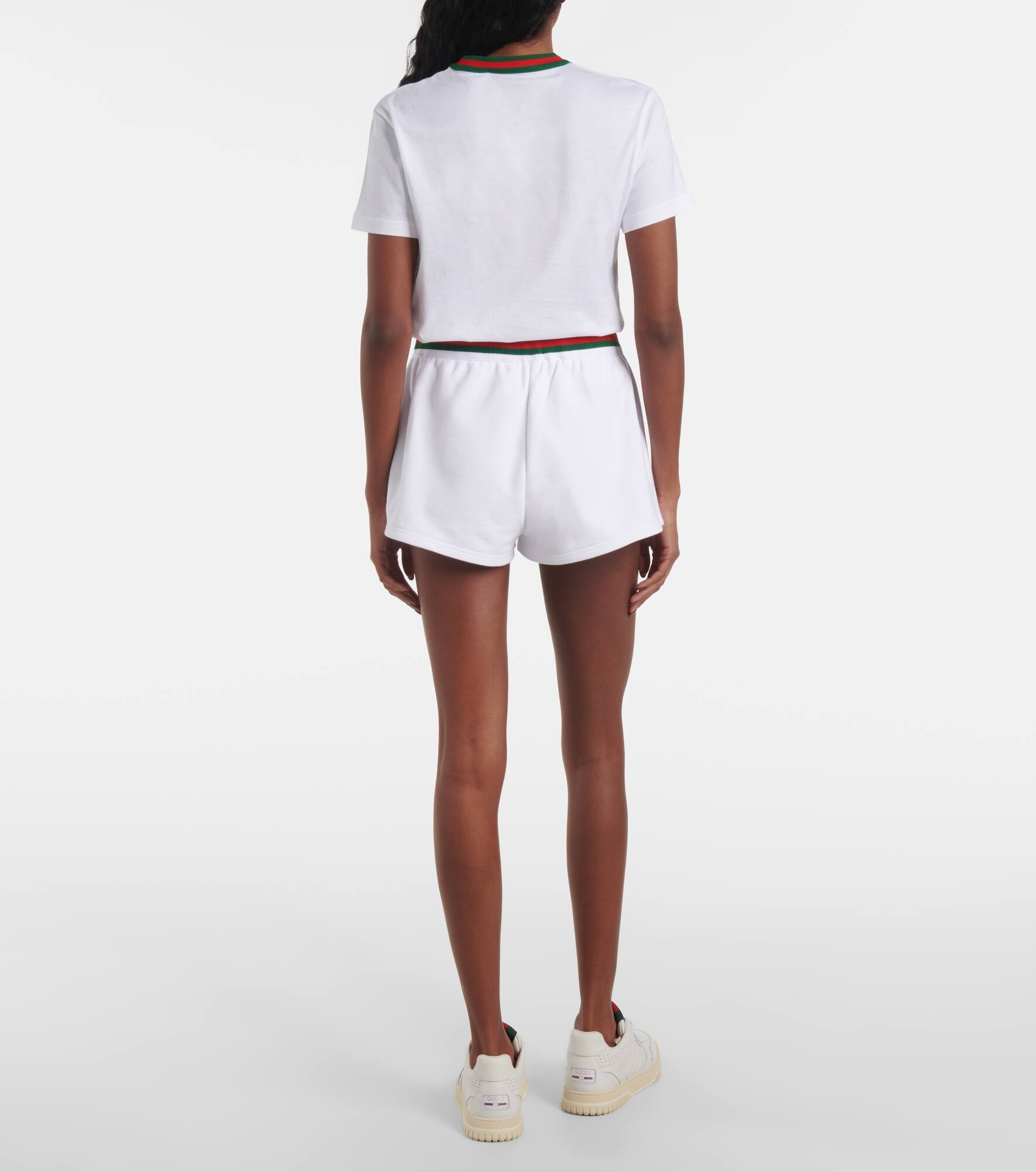 Cotton jersey shorts - 3