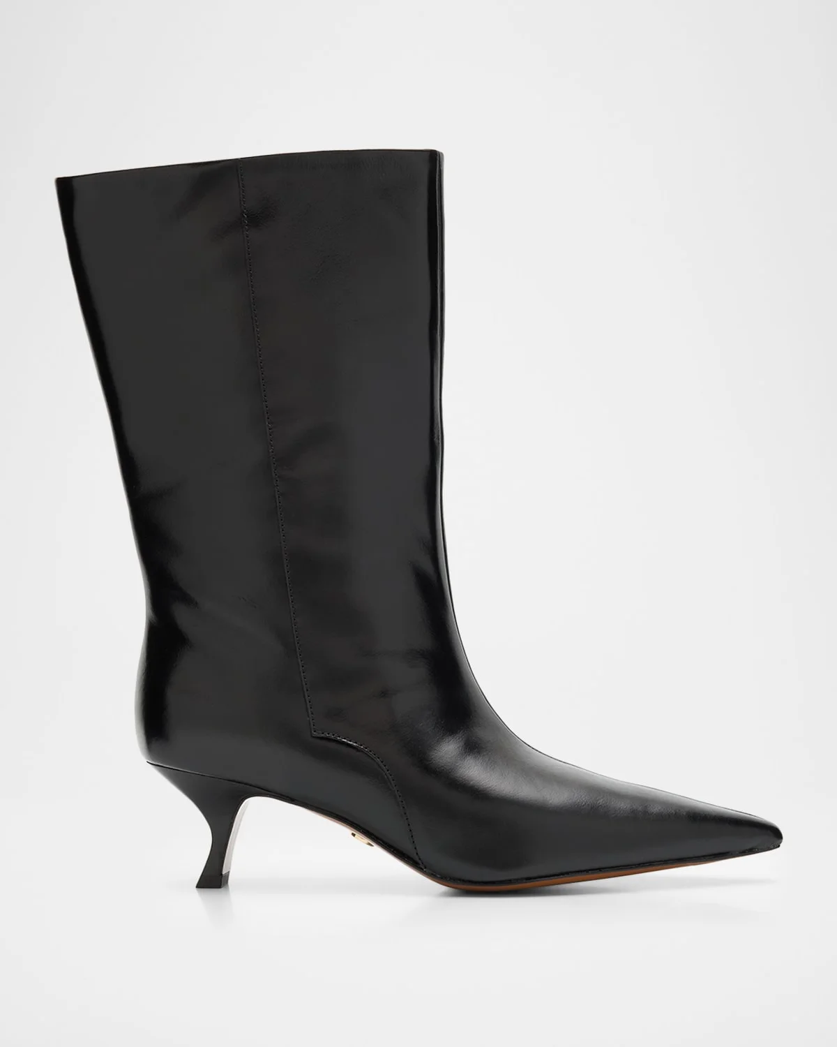 Mott Leather Mid-Calf Boots - 1