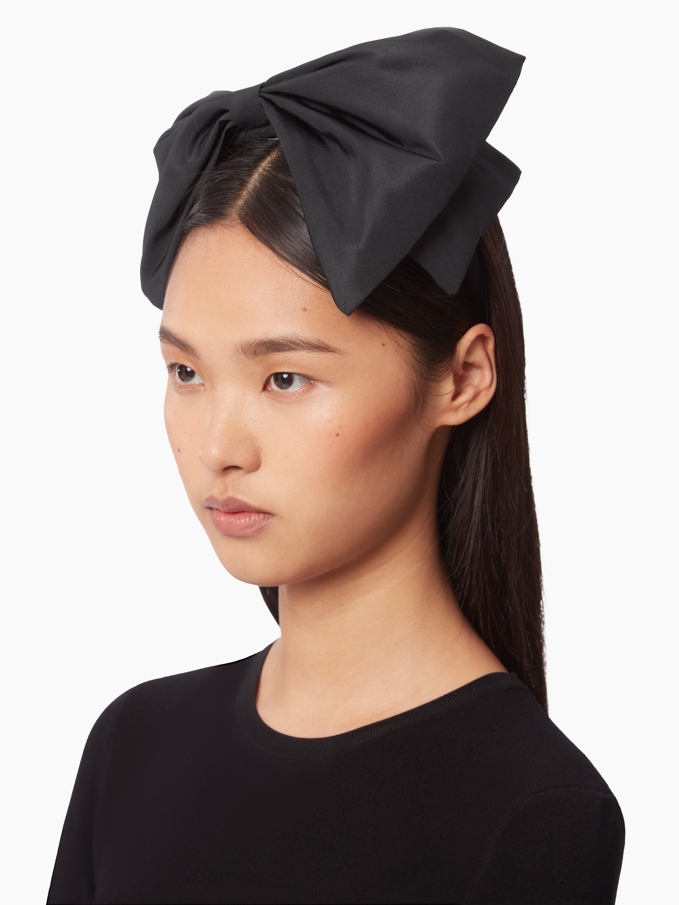 BOW HEADBAND IN TAFFETA - 2