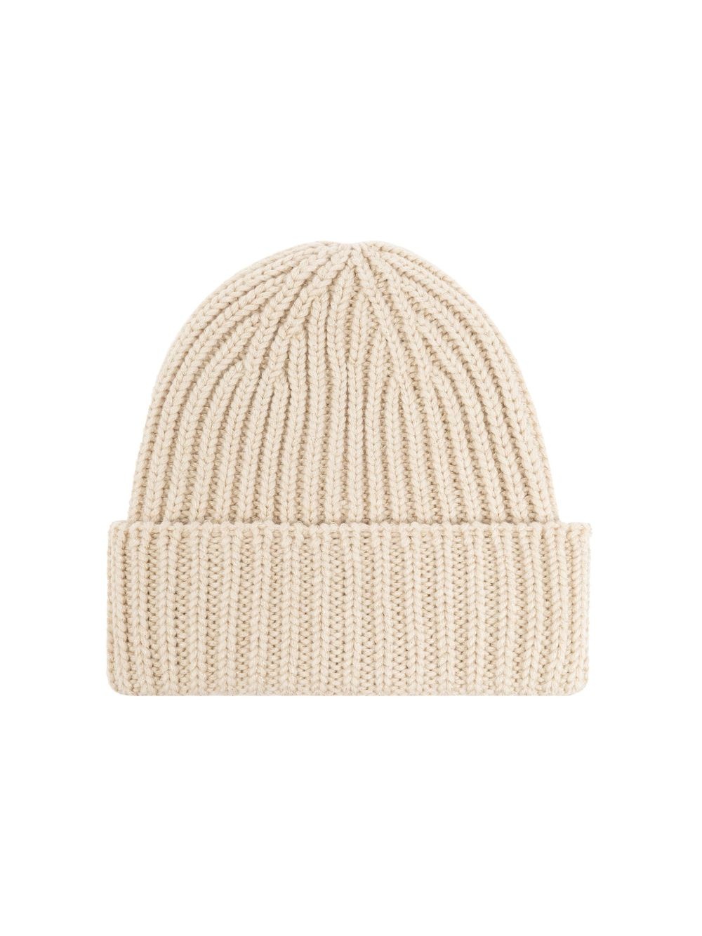 ribbed-knit wool beanie hat - 3