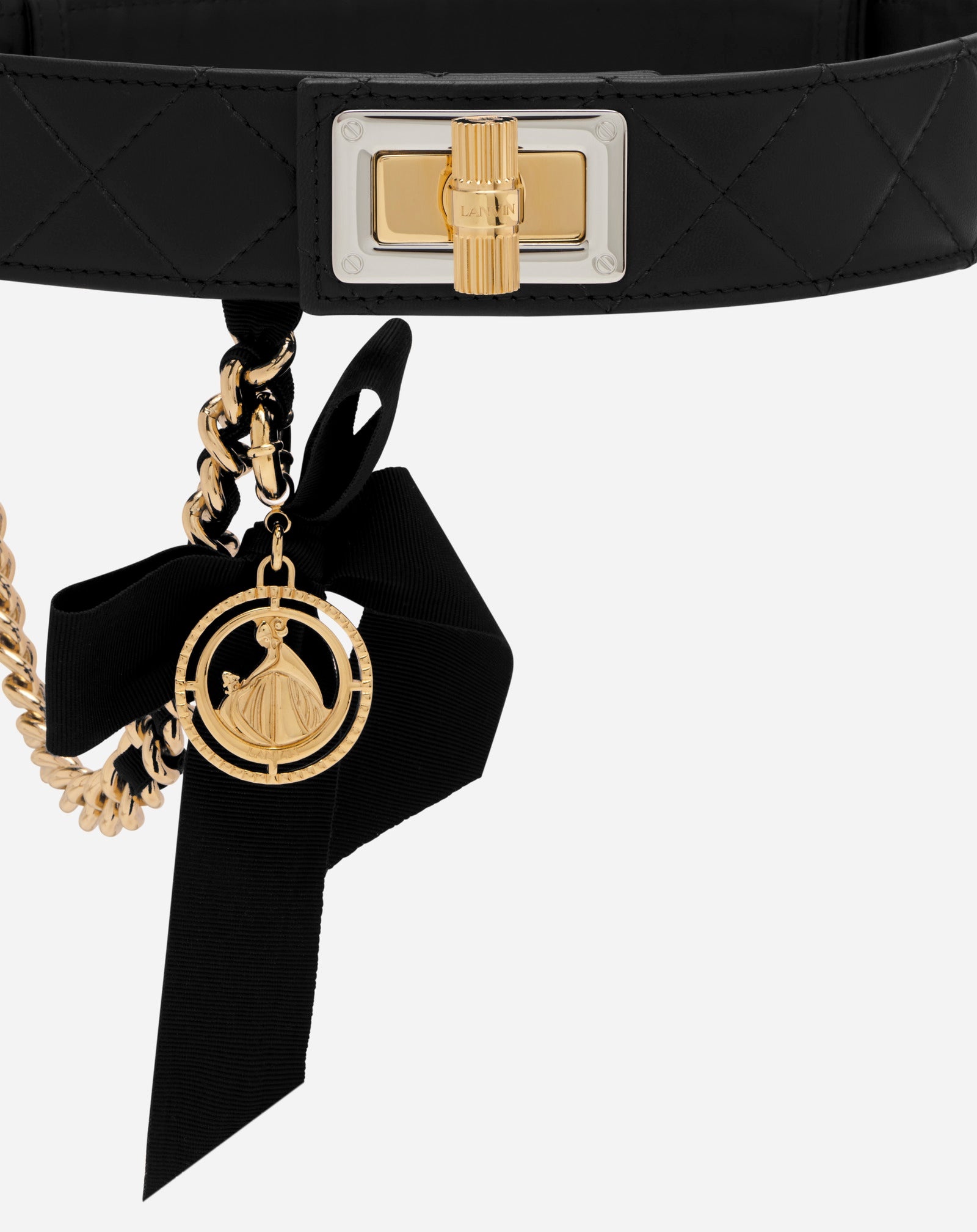 HAPPY QUILTED LEATHER BELT - 2