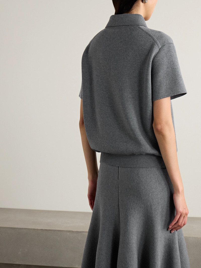 Gulliame Wool-blend Polo Top 3