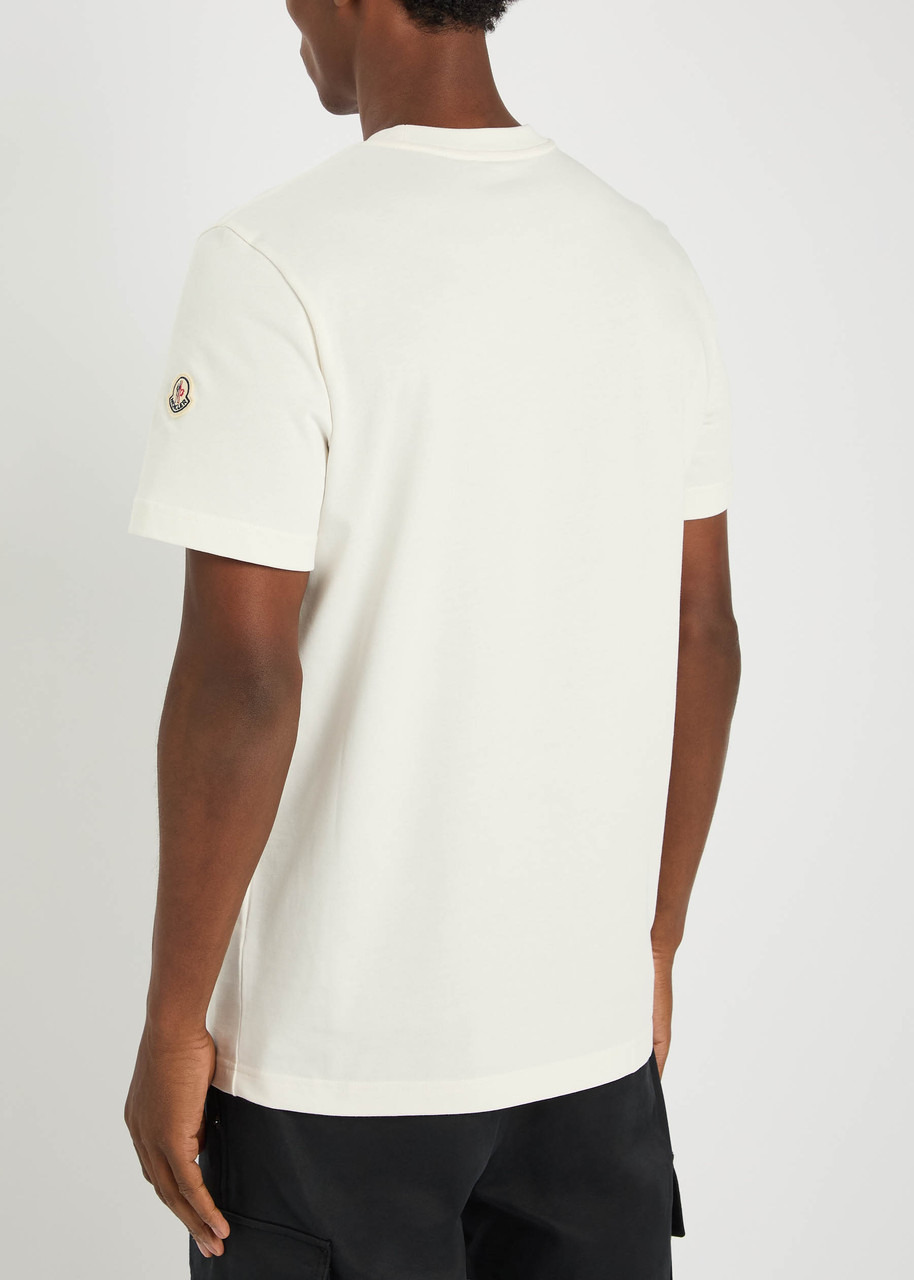 Moncler Logo-appliquéd Cotton T-shirt - 3