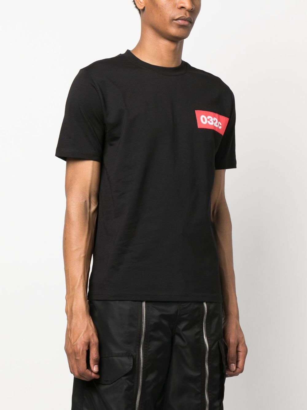 chest logo-print T-shirt - 3