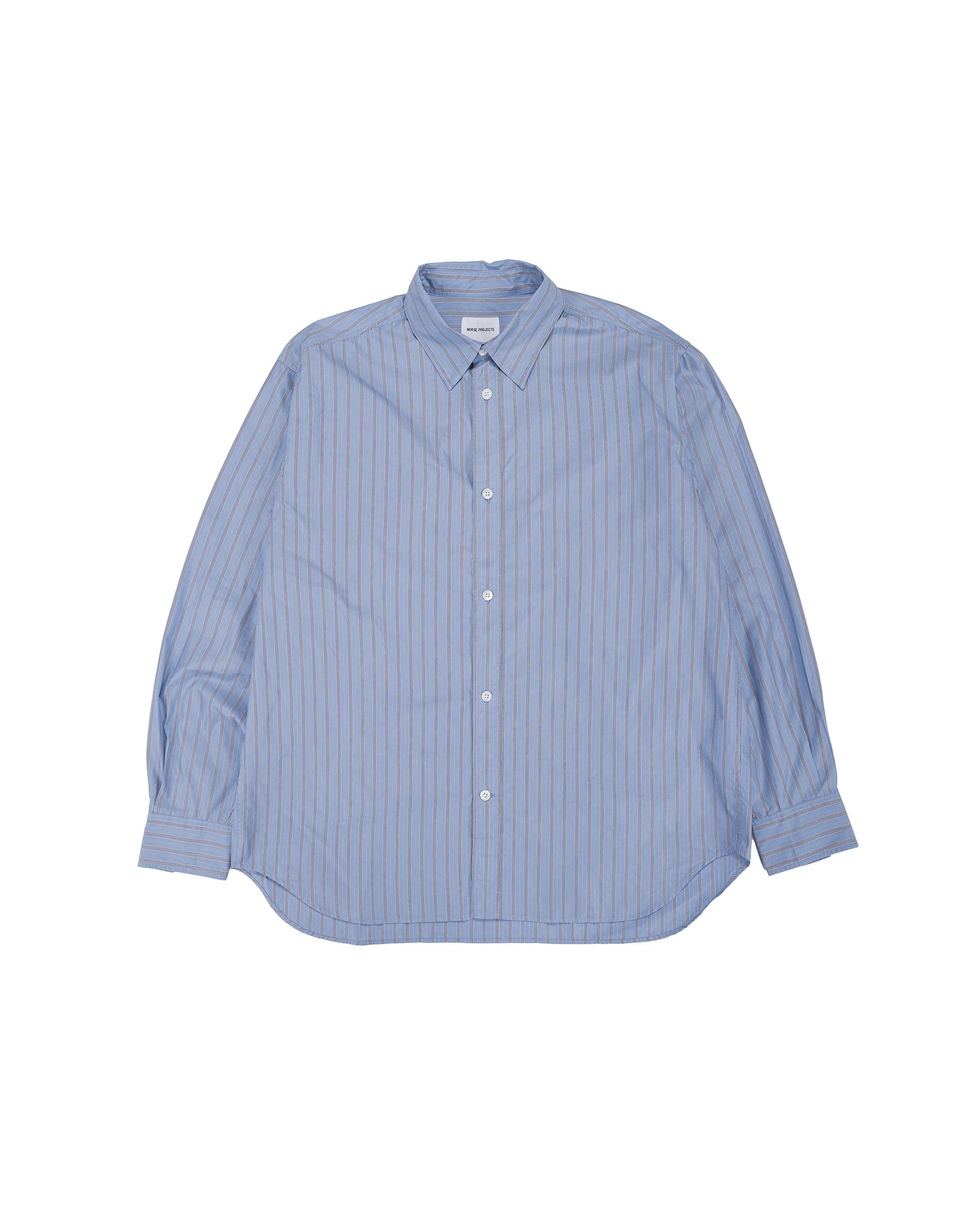 Espevik Fine Oversize Shirt Bel Air Blue - 1