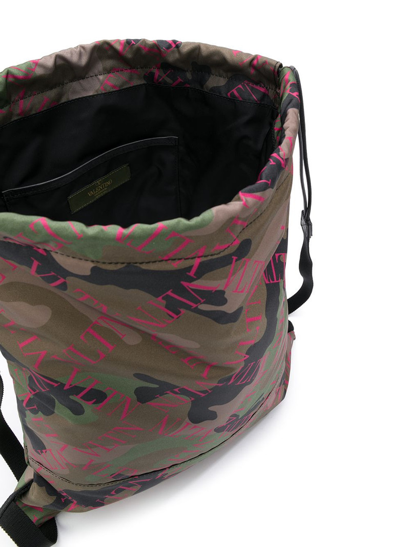 Camouflage drawstring backpack 5