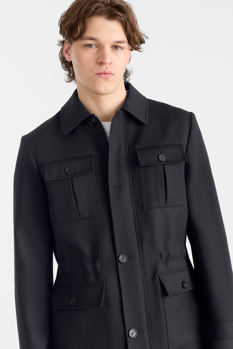 JUDSON Wool Gabardine Safari Jacket 8