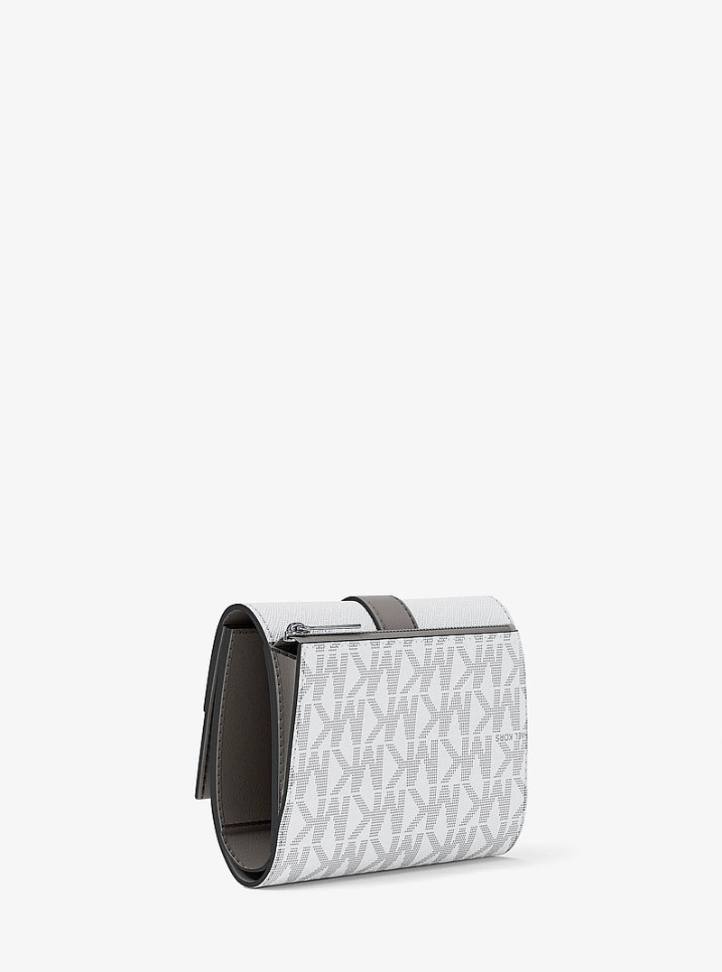 Greenwich Medium Signature Logo Trifold Wallet 4