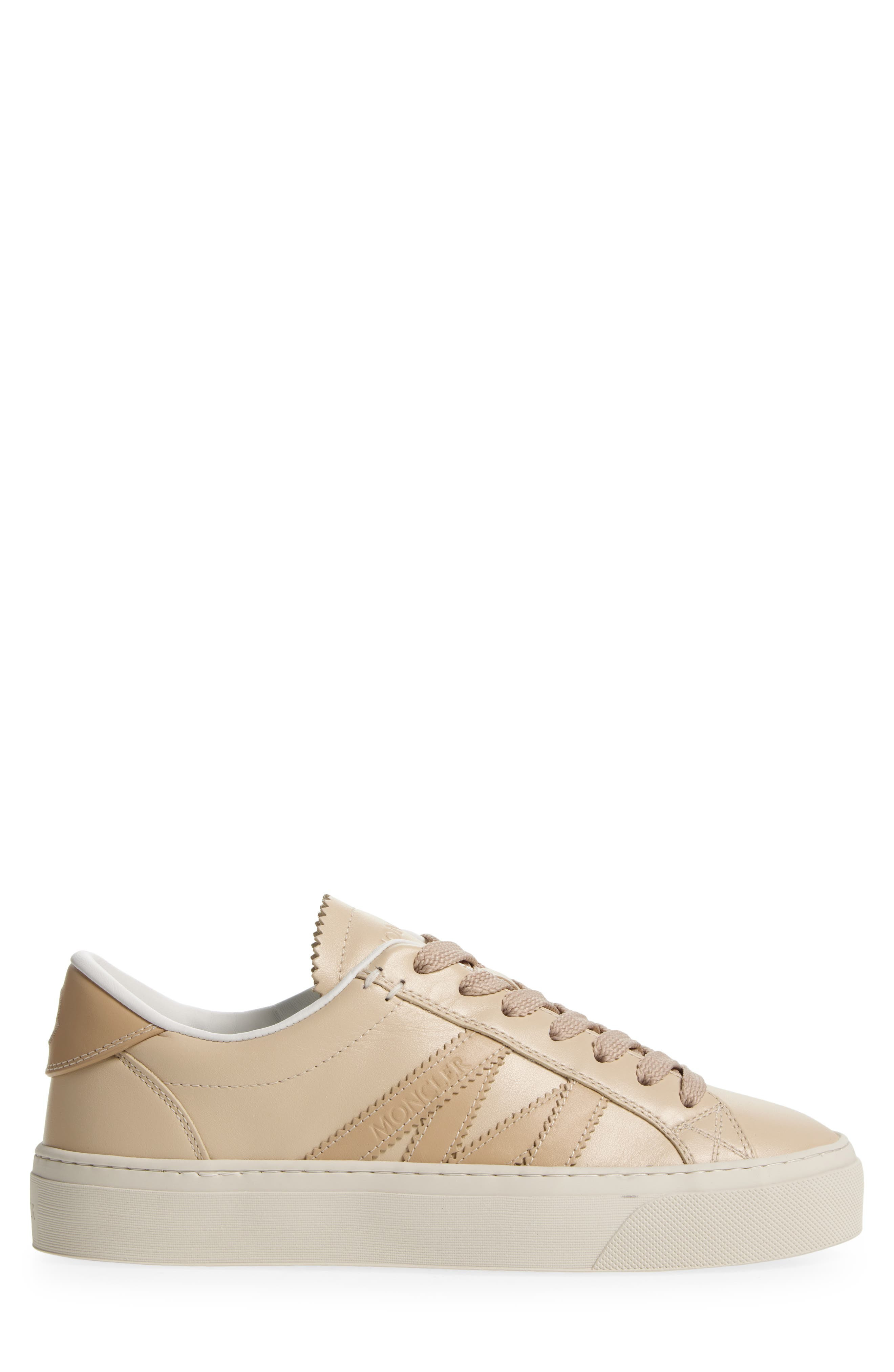 Moncler Monaco 2 Sneaker in Sand Beige at Nordstrom - 3