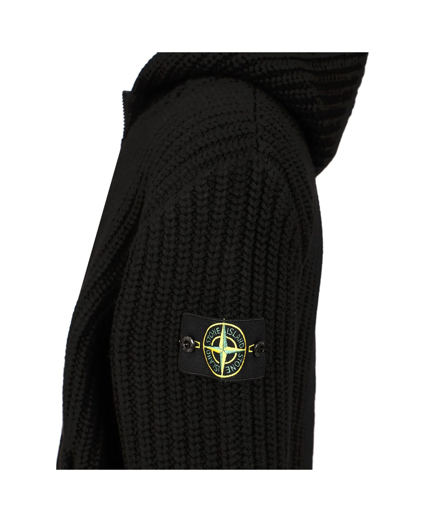 Wool And Cashmere Hooded Cardigan - 5