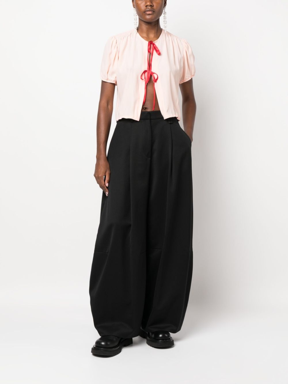 tapered-leg trousers - 2