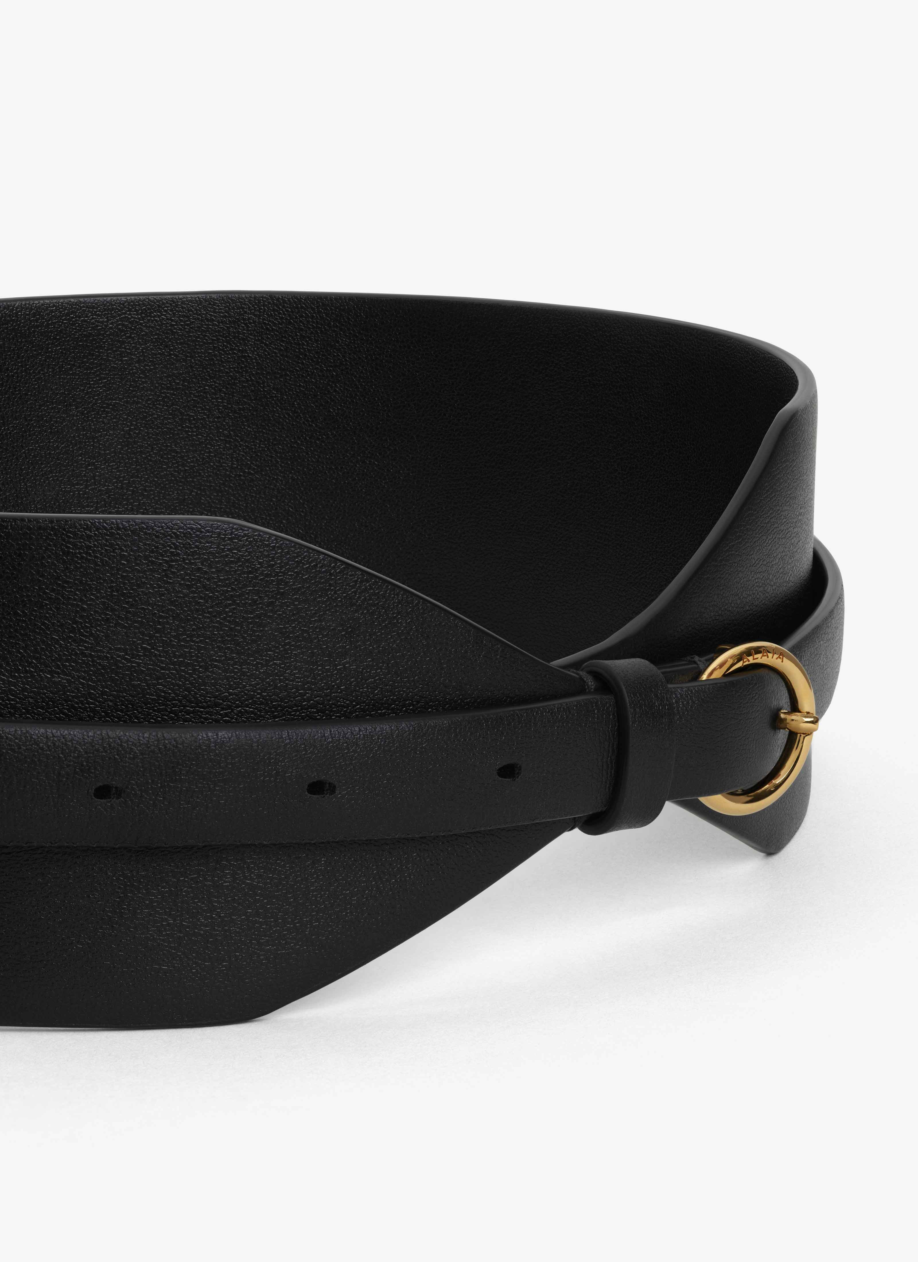 DOUBLE LARGE BELT IN CALFSKIN - 4