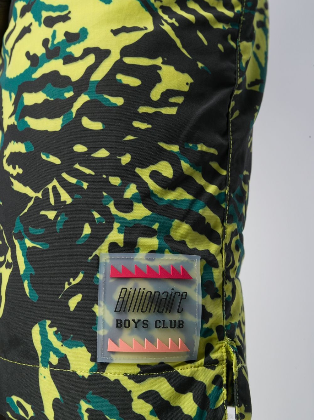 jungle print beach shorts - 5
