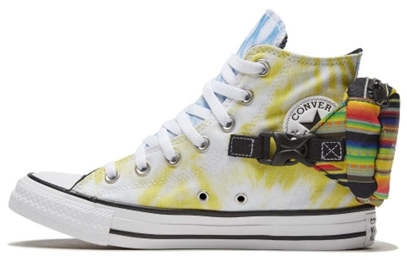 Converse (WMNS) Converse Chuck Taylor All Star High 'Buckle Up - Rainbow Tie-Dye' 568264C outlook