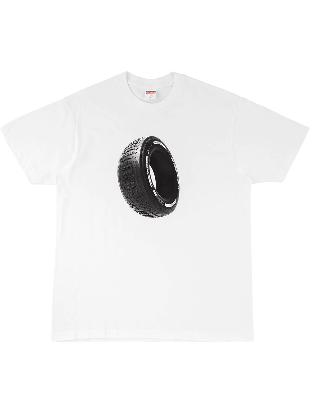 Tire print T-shirt - 1