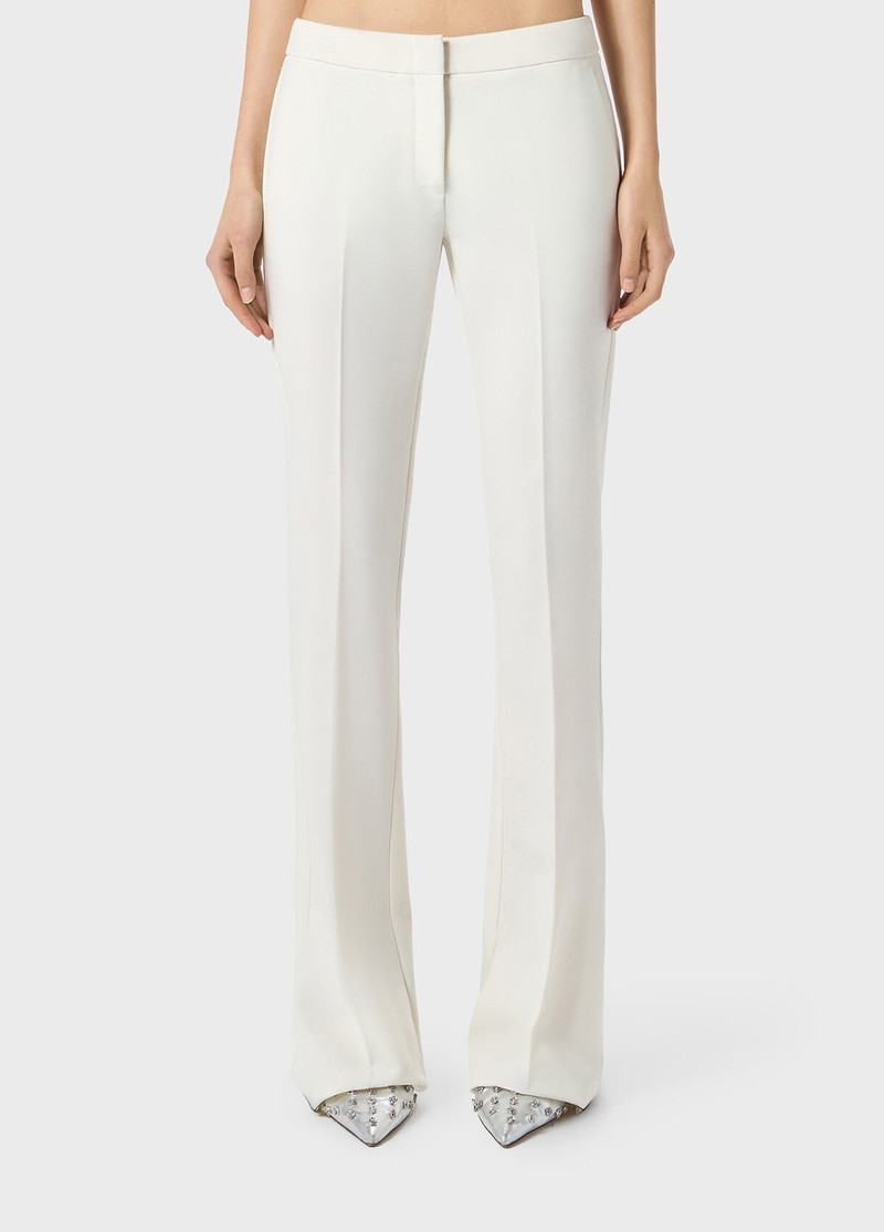 Blumarine STRAIGHT-LEG TWILL PANTS outlook