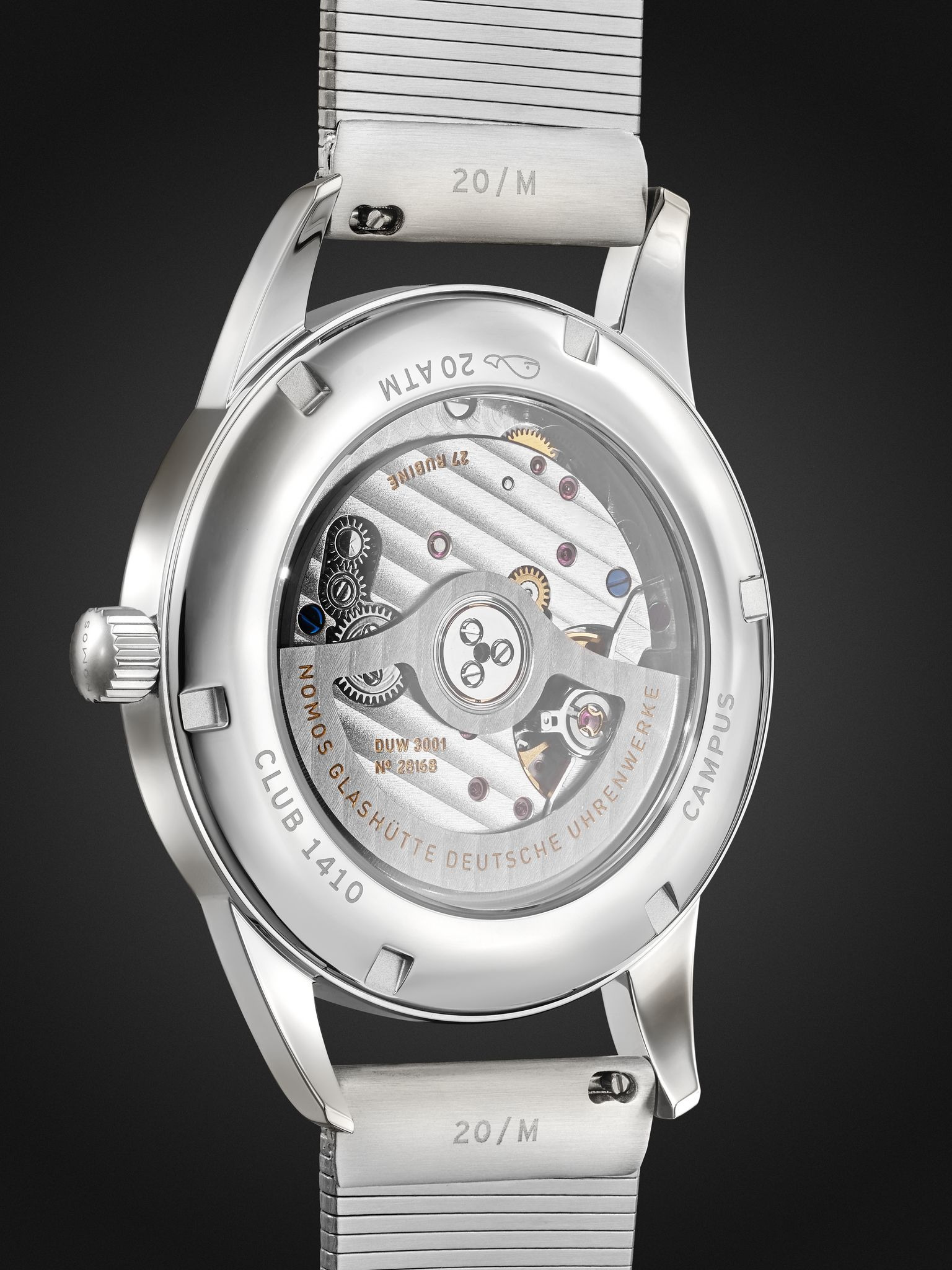 Club Campus Neomatik Automatic 39.5mm Stainless Steel Watch, Ref. No. 766 White - 5