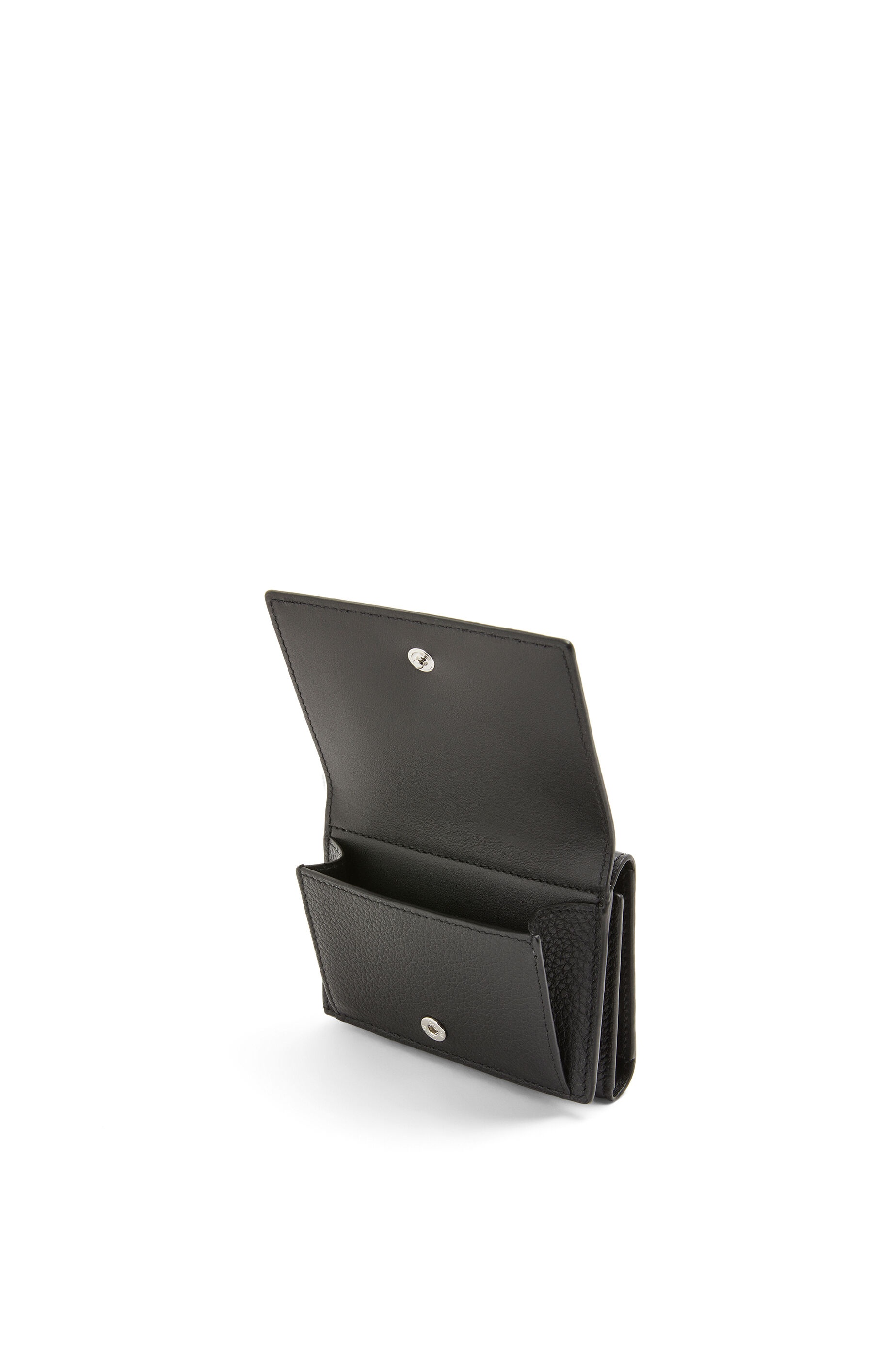 Trifold wallet in soft grained calfskin - 3