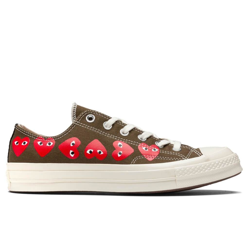 CONVERSE X COMME DES GARCONS PLAY ALL STAR CHUCK '70 OX - 1